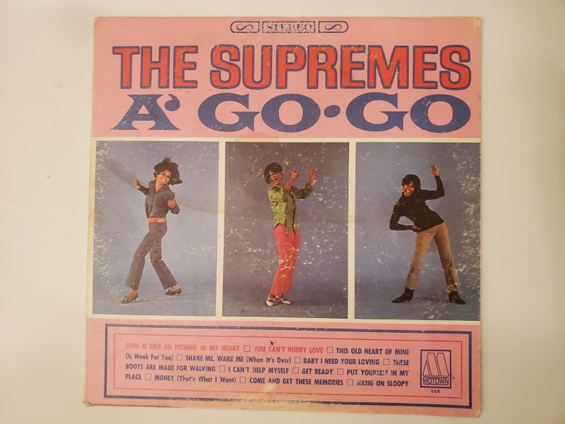 The Supremes A' Go-Go vinyl record